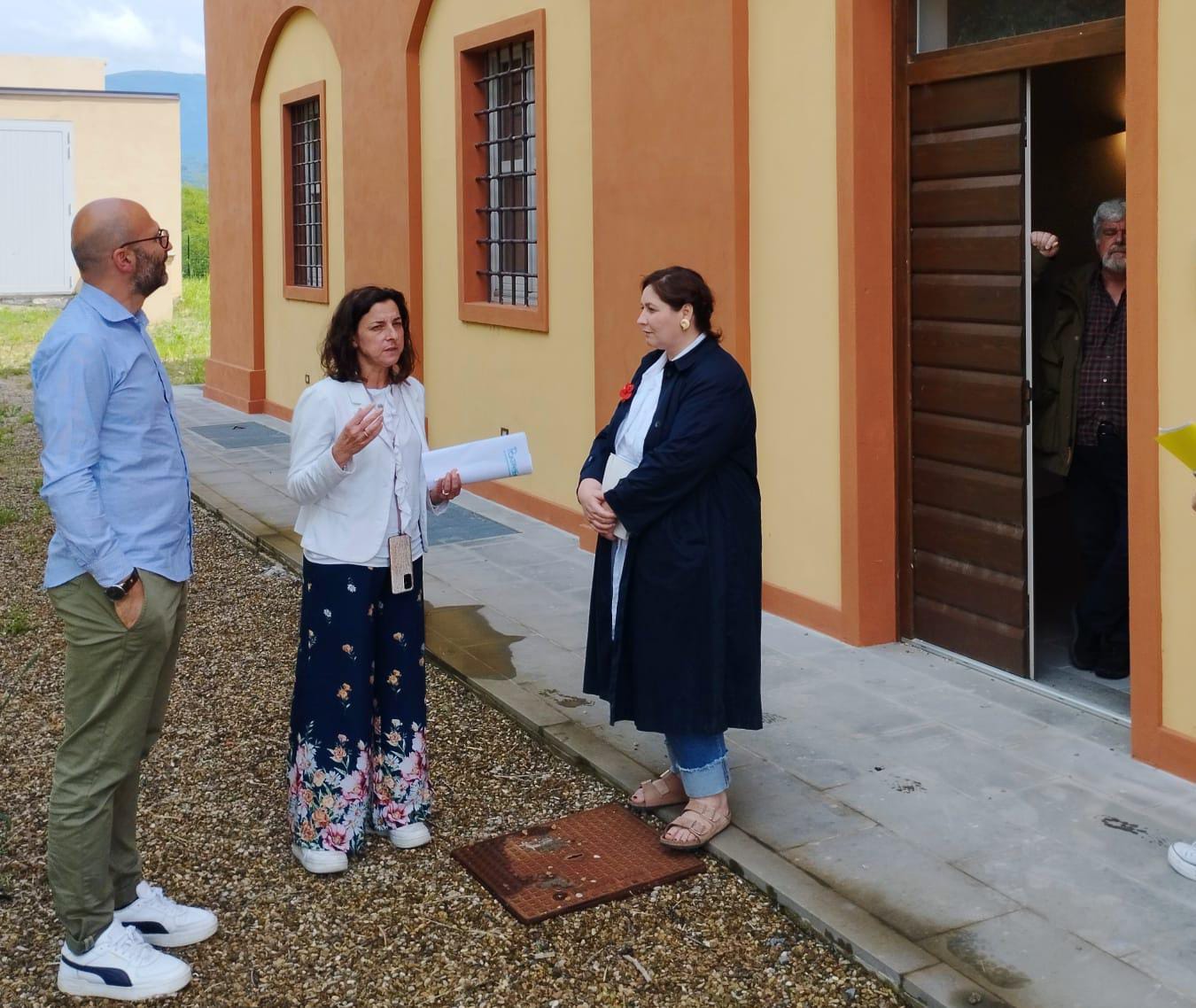 Recupero 'Casa Rossa' di Pontassieve, sopralluogo ...